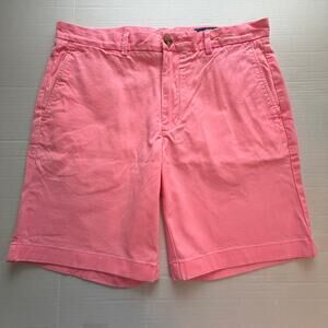 Vineyard Vines Breaker Shorts Mens 34 Pink Classic Chino Stretch Casual Summer